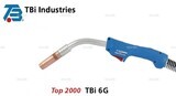 Горелка для полуавтоматической сварки TBI 6G-S-blue-ESG, длина 5 метров - st-e.info - Асбест