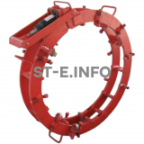 Центратор наружный с гидродомкратом ЦНГ-51 для труб диаметром 530 мм с домкратом 12 тонн - st-e.info - Асбест