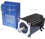 Шаговые двигатели с контроллером управления NEMA 34 - 86HSE8N-BC38 - st-e.info - Асбест