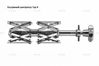Внутренние центраторы Centromat® 44ES, тип 4, для труб из углеродистой стали д.180-520 mm - st-e.info - Асбест