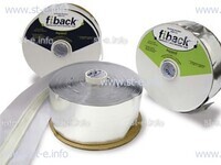 Стекловолоконная алюминиевая подкладочная самоклеющаяся лента Fiback AFBT-2,5 - st-e.info - Асбест