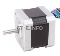Двухфазный шаговый двигатель nema17 42HS  - st-e.info - Асбест