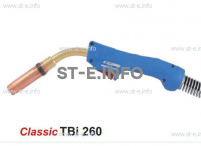 Горелка для полуавтоматической сварки TBi 260-blue-ESG, длина 5 метров - st-e.info - Асбест