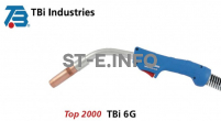 Горелка для полуавтоматической сварки TBI 6G-S-blue-ESG, длина 5 метров - st-e.info - Асбест