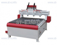 Фрезерно-гравировальный станок с ЧПУ по дереву с 4 шпинделями ST-F1313 - st-e.info - Асбест