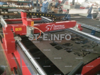 Портальный станок скоростной плазменной резки метала ST-1325UF - st-e.info - Асбест