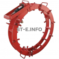 Центратор наружный с гидродомкратом ЦНГ-71 для труб диаметром 720 мм с домкратом 12 тонн - st-e.info - Асбест