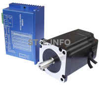 Шаговые двигатели с контроллером управления NEMA 34 - 86HSE8N-BC38 - st-e.info - Асбест