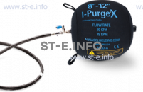 Односторонняя изолирующая заглушка с трубкой и клапаном XISO 14-18" (356-457 mm)  - st-e.info - Асбест