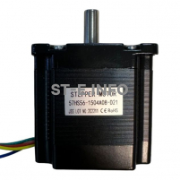 Двухфазный шаговый двигатель 57HS56-1504А08-D21 вал 8,00 мм - st-e.info - Асбест