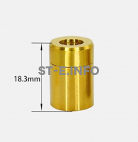 Защитный колпачок с защитным стеклом для QBH коннектора оптоволокна MAXQBHD04 - st-e.info - Асбест