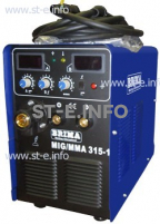 Сварочный инверторный полуавтомат BRIMA MIG/MMA-315-1 - st-e.info - Асбест