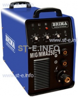 Сварочный инверторный полуавтомат BRIMA MIG/MMA 250-1 (220) - st-e.info - Асбест
