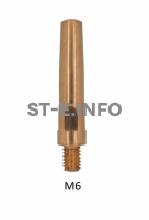Наконечник М6*45*1,2 (для горелки qtb-500) Panasonic - st-e.info - Асбест