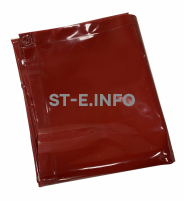 Шторка защитная 2x1.6m красная - st-e.info - Асбест