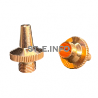 Сопло для лазерной резки 3D д.2,0 мм арт.120GJT0920 - st-e.info - Асбест