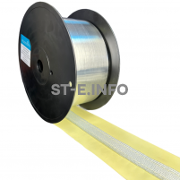 Стекловолоконная алюминиевая подкладочная самоклеящаяся лента RU-Back арт. 38-130-10 - st-e.info - Асбест