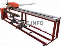 Автоматическая установка для резки труб с ЧПУ ST-1 длина 3 метра - st-e.info - Асбест