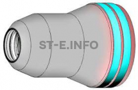 Защитный экран 21-1027 для плазмотрона XT-300 - st-e.info - Асбест