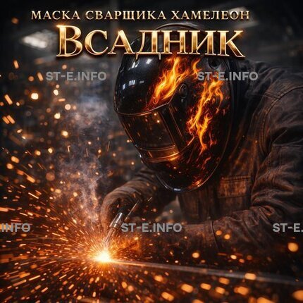 Маска сварщика хамелеон «Всадник» (YXE-718G PRO) - st-e.info - Асбест