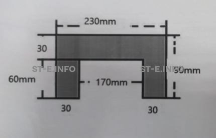Гофрозащита усиленная 3600x230x30 для станков  - st-e.info - Асбест