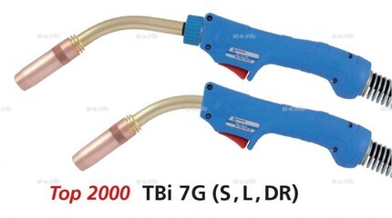 Горелка для полуавтоматической сварки TBi 7G Long, длина 4 метра - st-e.info - Асбест