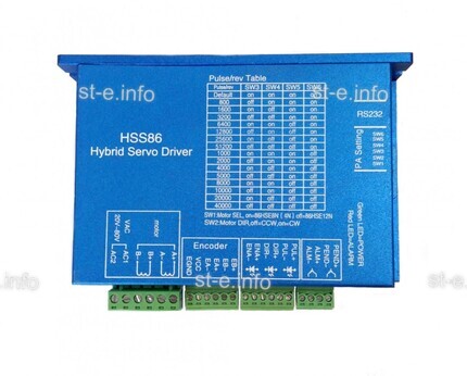 Гибридный серво драйвер HSS86 - st-e.info - Асбест