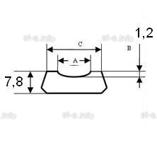 Плоские керамические подкладки С-27mm - st-e.info - Асбест