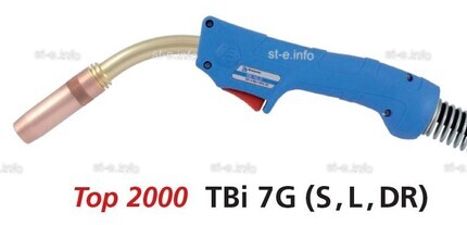 Горелка для полуавтомата TBi 7G Short, длина 4 метра - st-e.info - Асбест