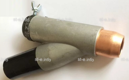 Токоподводный узел в сборе для сварочного трактора MZ-1000 - st-e.info - Асбест