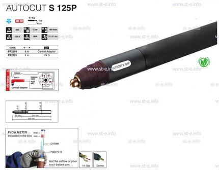 Голова плазмотрона для механизированной резки AUTOCUT S 125 P - st-e.info - Асбест