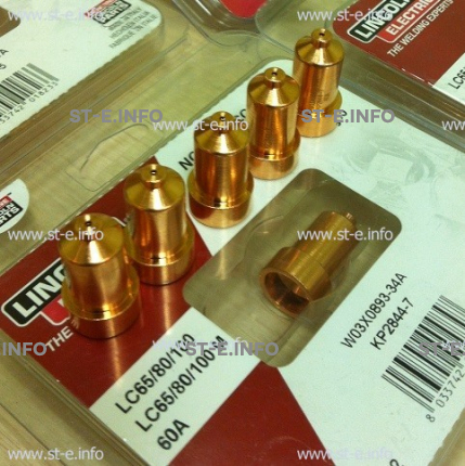 Сопло контактное для плазмотрона LC65/80/100 50A арт. W03X0893-33A - st-e.info - Асбест