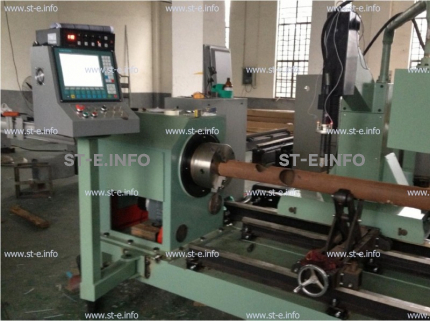 Автоматизированный комплекс для резки труб и вырезки отверстий CNC - st-e.info - Асбест