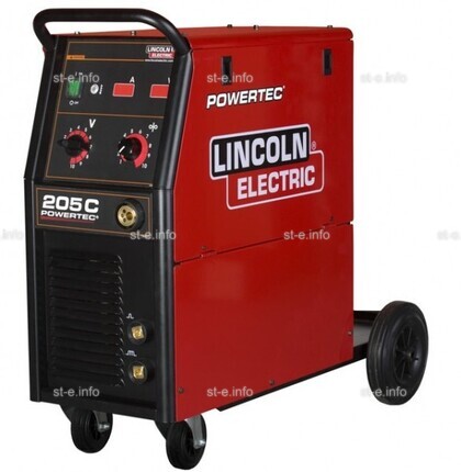 Полуавтомат Lincoln Electric Powertec 205C для сварки - st-e.info - Асбест