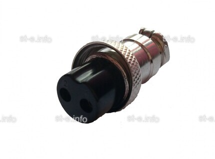 Розетка кабельная GX16-2 - st-e.info - Асбест