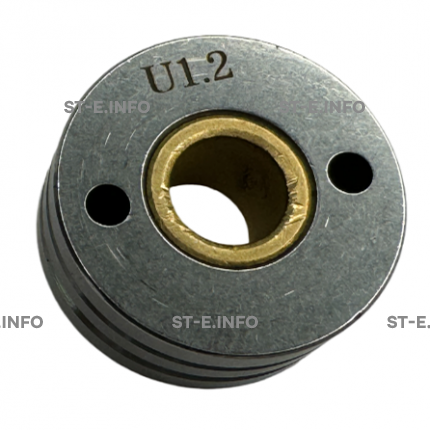 Ролик к сварочному аппарату ST-500 1,0-1,2 тип U под алюминиевую проволоку - st-e.info - Асбест